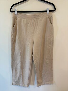 L.L. Bean Neutral Beige Pants with Side Pockets